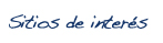 Sitios de interés